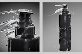 do 3d product animation, 3d product modelling, 3d product rendering in houdini
