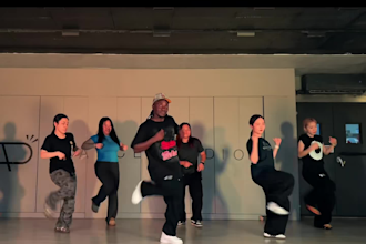 choreograph a viral hip hop dance, tiktok dance, afro dance for your song