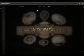 develop a luxury nextjs website with cinematic gsap animations