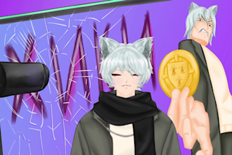 create high quality nsfw or sfw live2d models for vtubers for rig