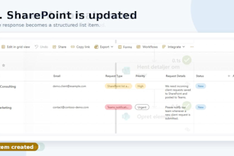 automate microsoft forms to sharepoint with power automate