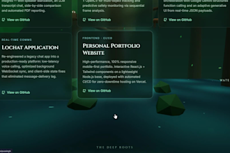 build 3d interactive website for you