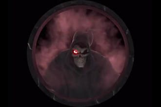 do scary halloween intro logo animation, halloween wishes flyers 4k animation