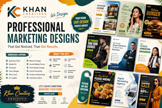 design a professional modern flyer