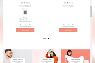 professional shopify store design and development