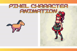 do pixel art animation pixel art sprite sheet pixel animation character design
