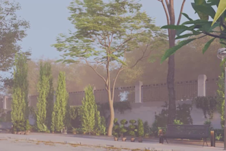 create photorealistic 3d exterior rendering for villa and house