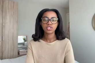 natural spokesperson testimonial video female spokesperson scripted ugc actor