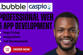 bubble io caspio web app bubble io developer bubble mvp no code saas website