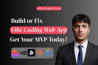 develop and fix your mvp web app using lovable bolt replit and ai tools