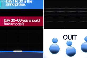 professional video editing and motion graphics