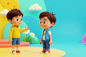 create engaging ai animated nursery rhyme video for kids