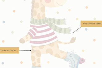 design custom nursery wall art and name prints for kids