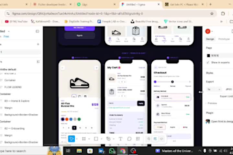 design saas mobile app UI UX, dashboard, and figma app design