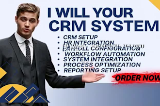 setup CRM systems quickbooks bamboohr gusto rippling wrike paycor 7shifts sage