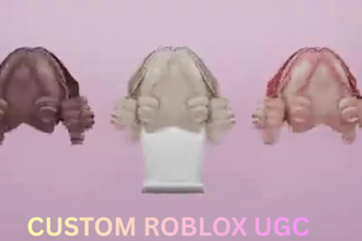 create custom roblox ugc accessories, hair, and wearable items
