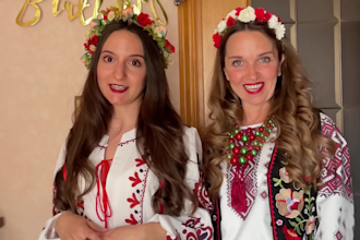 make video for you in traditional outfits