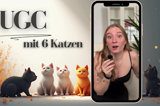 süsse und virale katzen ugc videos produzieren