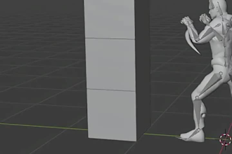 character modeling rigging for games in maya blender