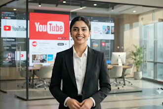creat youtube thumbnail logo image