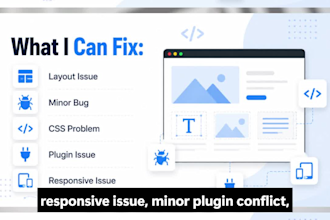 fix wordpress errors, bugs, and layout issues