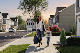 do high quality exterior rendering