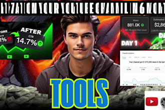 create automated youtube faceless channel, spanish cash cow video and management