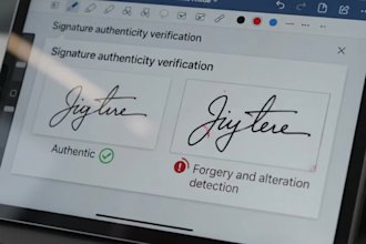 be your forensic document analyst, real or forged signature or handwriting