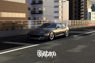 make your car into rolling animation for wallpaper or reel