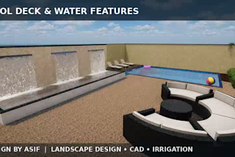 create landscape design, planting plan, details and boq