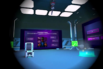 build a meta quest VR prototype or unity training simulation