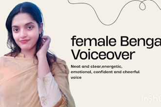 record bengali female voice over