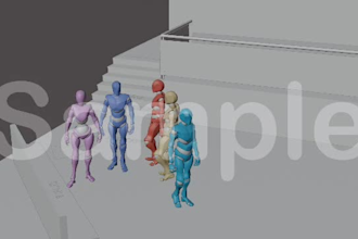 do high quality photorealistic forensic animations and 3d reconstructions