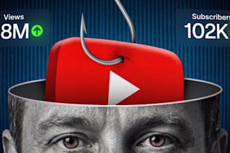 professional thumbnail for gaming and faceless channels