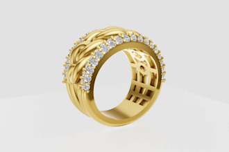 do professional jewelry design and rendering in matrix