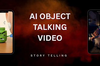 create ai talking product videos, animated object ads for tiktok, reels