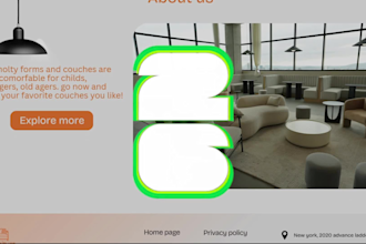 create full animated 3d website for your business