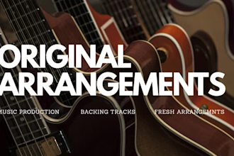 compose an instrumental arrangement or remake of your song