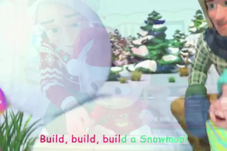 create a beautiful magical christmas animated greeting or intro for you