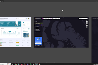 design admin panel web application saas  dashboard ui ux