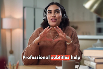 add subtitles in english yoruba, igbo and pidgin to social media videos movies
