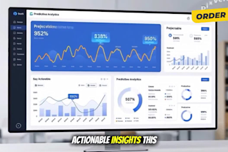build ai dashboards using python and predictive analytics
