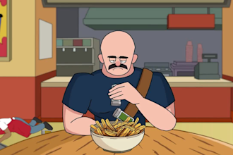 make 2d animation cartoon