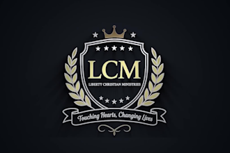 create your existing logo in a luxurious gold or silver style