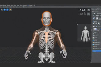 fix and rig second life mesh avatar bento skeleton rig animesh and weight paint