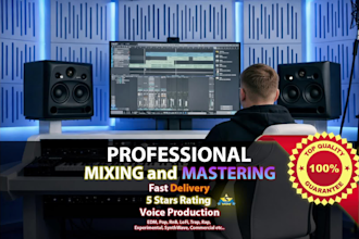 expertly mix and master your pop music
