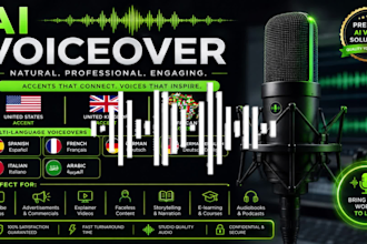 create realistic ai voiceovers in multiple accents and languages for your videos