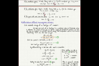 write neat aesthetic handwritten stem study notes