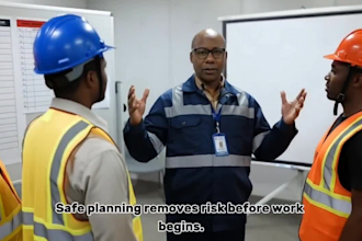 create osha compliant workplace safety training course video for employees