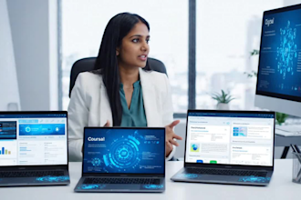 create ai elearning course videos, online course, training video, course editing